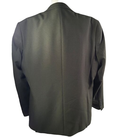 NWT Alain Dupetit Olive Green Sport Coat Two Button Blazer - Picture 4 of 10